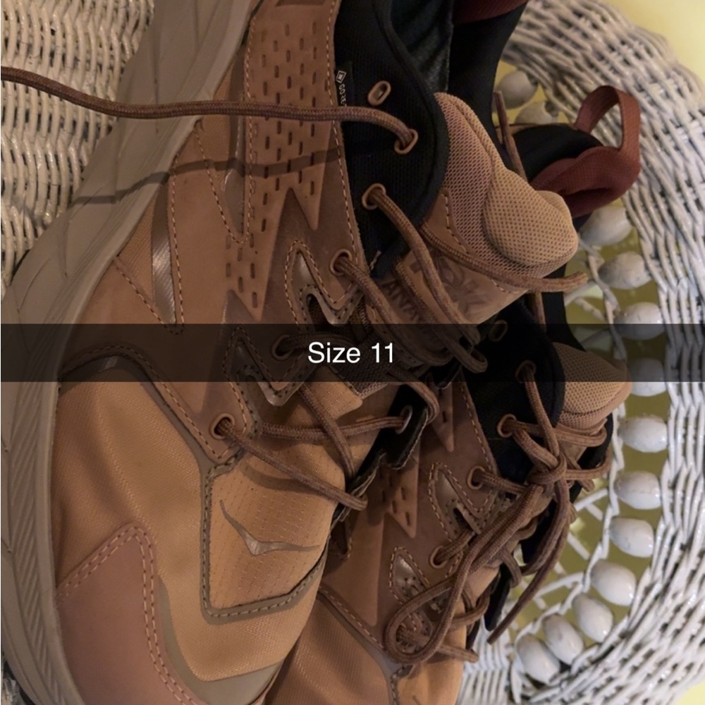 Hoka One One Brown Athletic Shoes